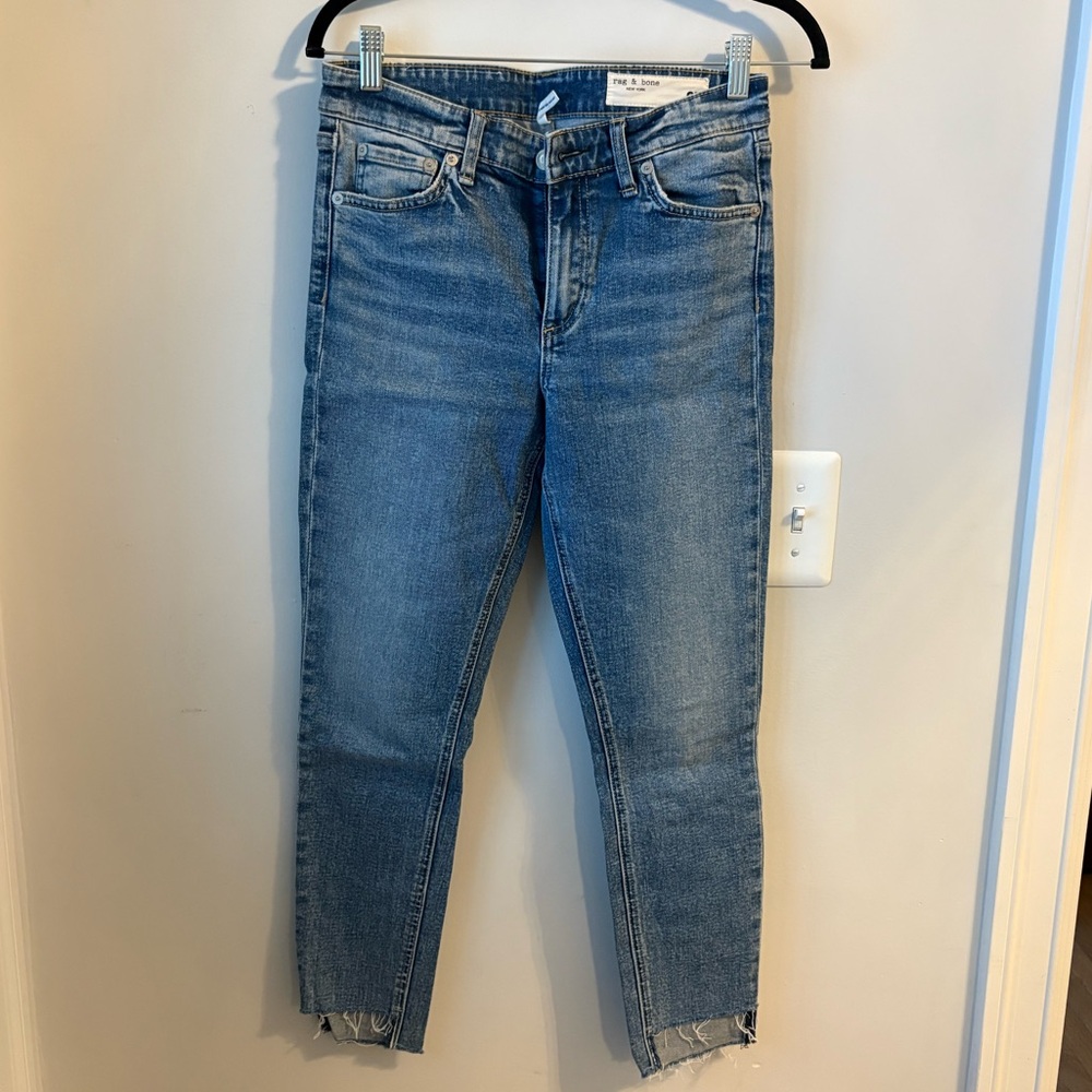 Rag & Bone Cate Ankle Mid-Rise Skinny size 27